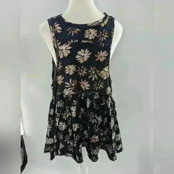 Free People Long Flowy Madison Print Tank Women's Size Small - Picture 6 of 14